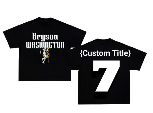 Bryson Washington customizable back