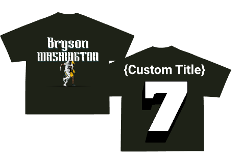 Bryson Washington customizable back